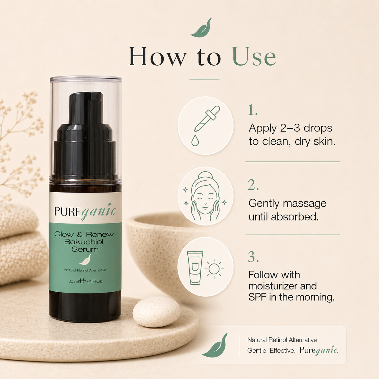 Glow & Renew Bakuchiol Serum - 30 ML