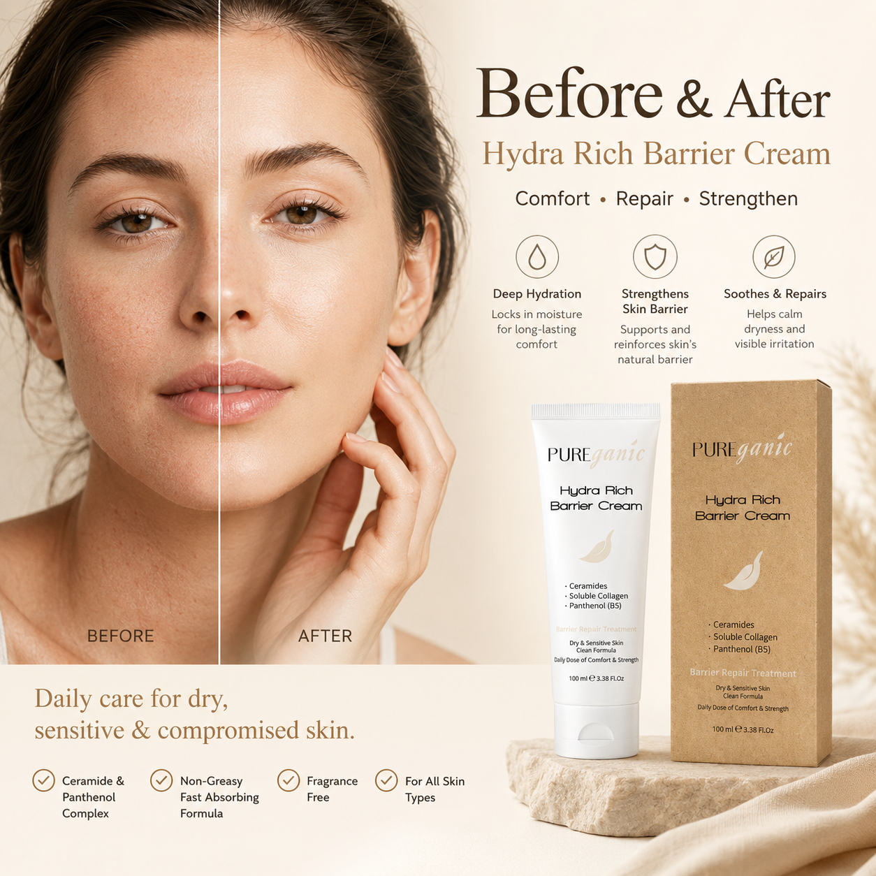Hydra Rich Barrier Cream - 100 ML