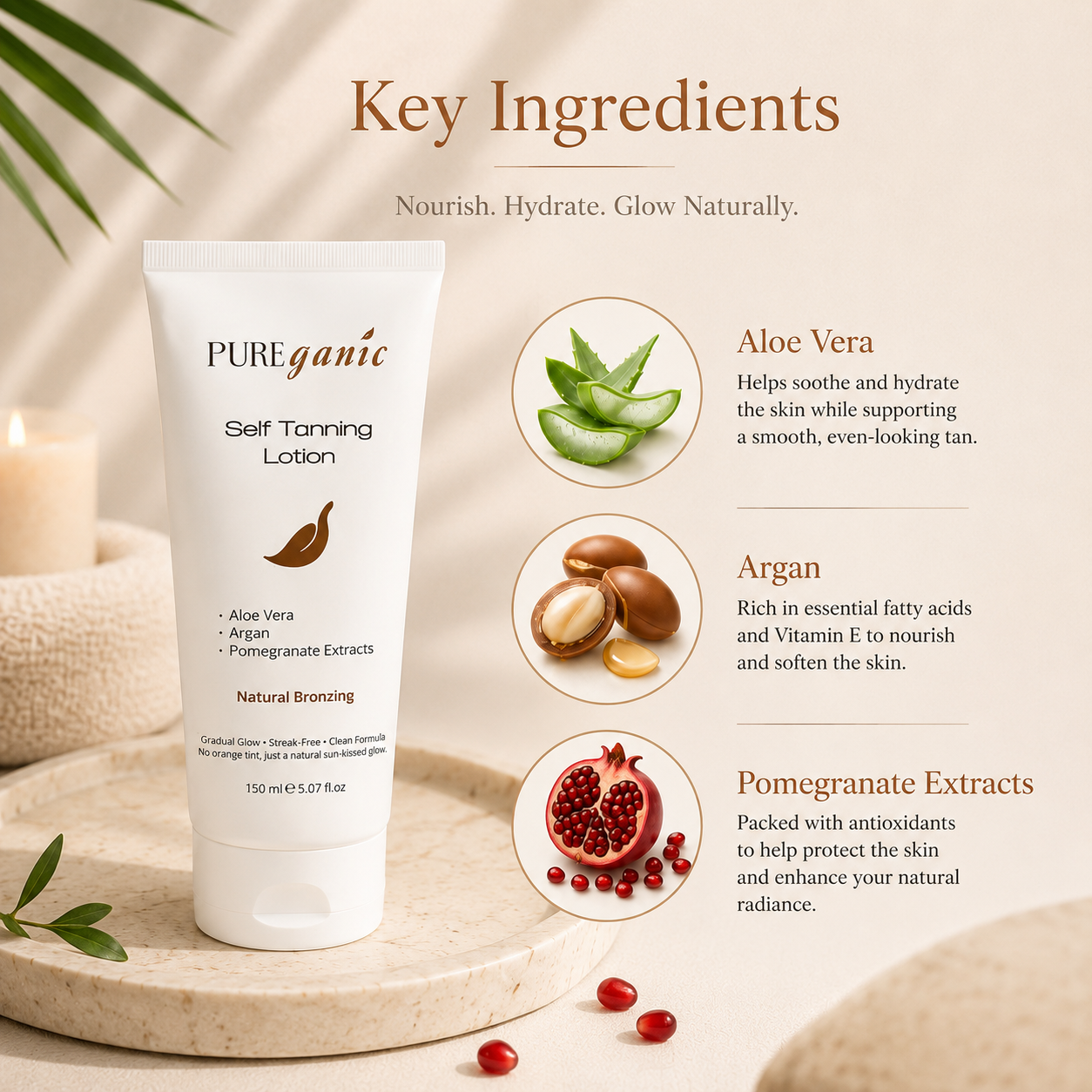 Self-Tanning Lotion - 150 ML