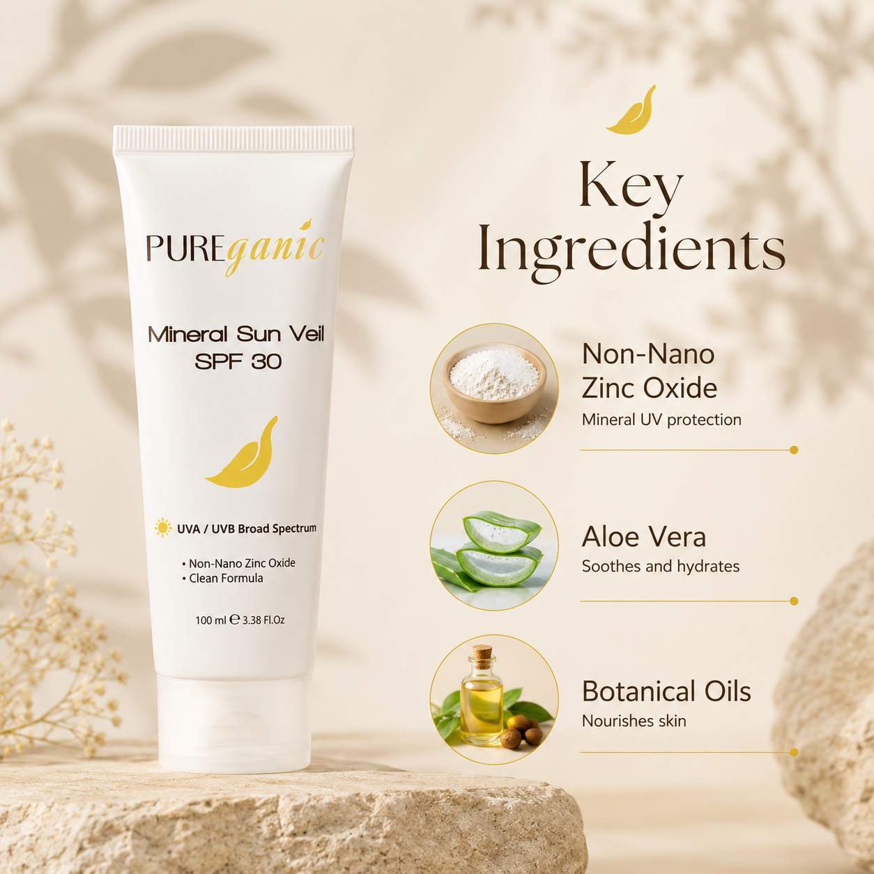 Mineral Sun Veil SPF 30 - 100ML