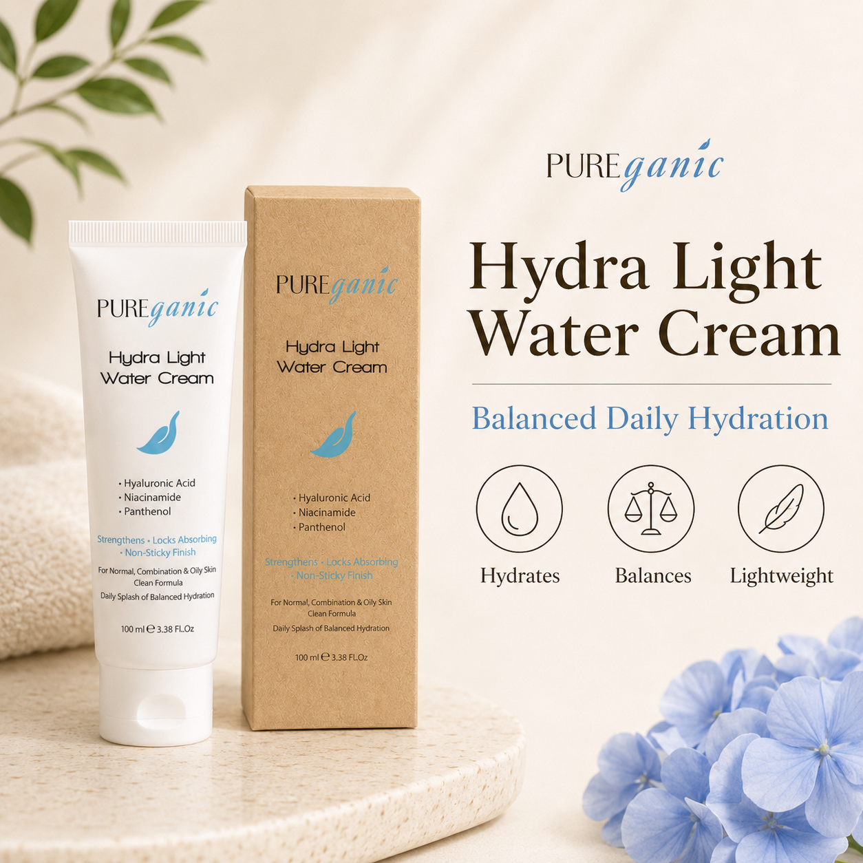Hydra Light Water Cream - 100 ML